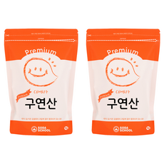 SODA SCHOOL 檸檬酸清潔粉, 1kg, 2個