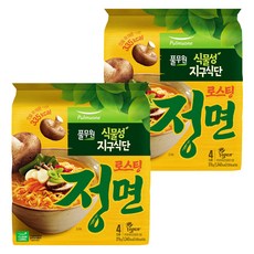 Pulmuone 圃美多 地球斷食植物性湯麵 94g, 8個