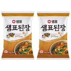 샘표 된장, 1kg, 2개