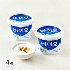 매일바이오 무가당 플레인, 450g, 4개