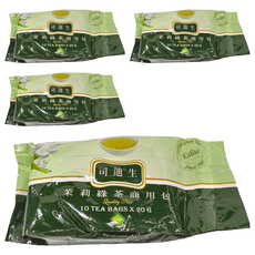 Stassen 司迪生 茉莉綠茶商用包 200公克, 20g, 10包, 4袋
