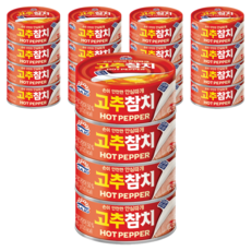 사조참치 고추참치, 85g, 20개