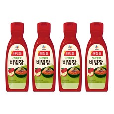 CJ Haechandle 好餐得 滿滿蘋果拌醬, 470g, 4個