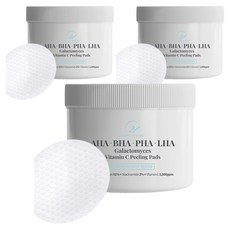 O.TWENTY ONE Abapaera覆膜酵母維他命C去角質棉片 60片, 3個, 110ml