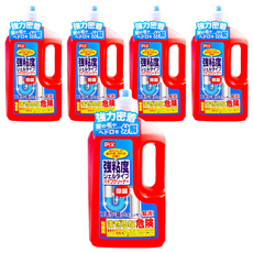 Lion Chemical 獅子化學 Pix強黏度凝狀水管清潔劑，有效疏通水管，去除異味，防止雜物累積, 800g, 5瓶