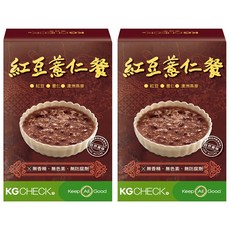 聯華食品 KGCHECK 生醫研究室 紅豆薏仁餐 含澳洲燕麥 無香精、無色素、無防腐劑 Set 6包, 204g, 2盒