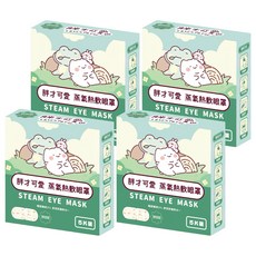 宜客 胖才可愛 蒸氣熱敷眼罩 洋甘菊, 4個, 5片