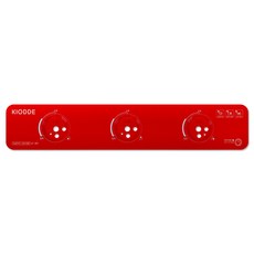 키오떼 컬러 가스레인지 3구 전면패널, 키오떼 패널, 비비드레드