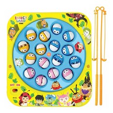 INSECT LAND 昆蟲島 釣魚轉轉樂單池組, 藍色, 1組