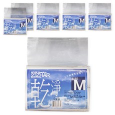 23ZHAR 23下 碳酸鈣乾淨清潔袋 M號, 6包