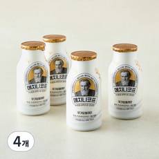 메치니코프 무가당 플레인, 4개, 4개입, 140ml