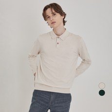 INDIAN 男士可水洗雙鈕扣Polo領針織衫 MIVBL5F8281