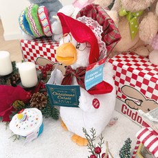 cuddle barn 會唱歌的聖誕頌歌鵝媽媽梅莉, 36.5cm, 1個, 混合色