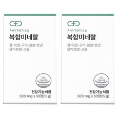 PHYTOTICS 必多提斯 複合礦物質錠, 30顆, 2個