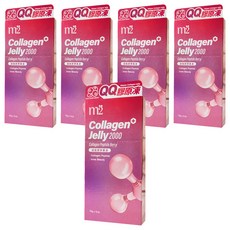 m2 美度 超能QQ果凍 膠原蛋白 莓果口味 10包, 150g, 5盒