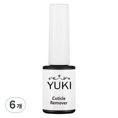 유키 큐티클 리무버, 5.5ml, 6개