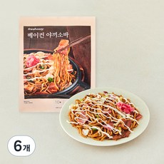 프레시지 베이컨 야끼소바 밀키트, 337g, 6개