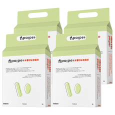 paipet 木薯豆腐砂, 2kg, 4包, 清雅白茶