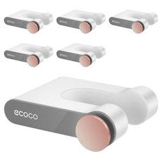 ecoco 意可可 吹風機架 壁掛式 小 附綁帶, 顏色隨機, 6個