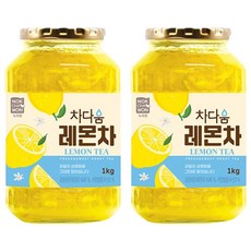 녹차원 차다움 레몬차, 1kg, 1개입, 2개