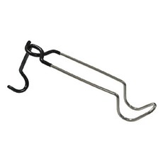 TreeWalker 夾式燈勾 露營燈掛勾 燈具吊掛 營柱夾 穩固耐用, 1個, 不鏽鋼色