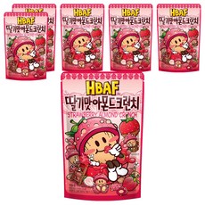 HBAF 杏仁脆果 草莓口味, 170g, 6包