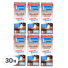 락타소이 두유 초코맛, 250ml, 30개