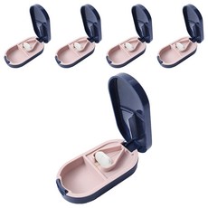 그린리빙 휴대용 알약커팅기 네이비, 5개