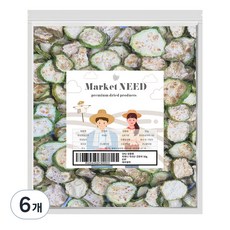 마켓니드 호박고지, 50g, 6개