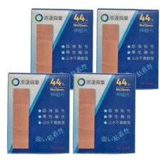 原薘 伸縮OK繃 標準, 44個, 4盒