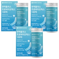 애즈유 환인제약 면역플러스 프로바이오틱스 100억 유산균 13.5g, 30정, 3개