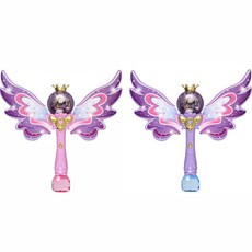 ibis 魔法手杖型自動泡泡機組 SP12004 2入, 粉色+紫色