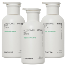 INNISFREE 台灣公司貨 我的香氛身體乳液 柑橘, 330ml, 3瓶