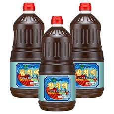 이엔푸드 참치액, 1.8L, 3개
