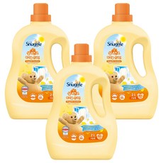 스너글 실내건조 섬유유연제 허거블 선샤인 본품, 2L, 3개