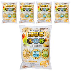 Canary 小動物瞬吸抑菌木屑砂 M-C677,2kg,5袋