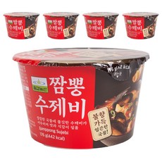 칠갑농산 짬뽕 수제비, 176g, 5개