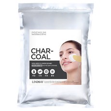 LINDSAY 頂級木炭軟膜粉 調節油水平衡 鎮靜肌膚 1kg, 1包, 1入