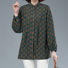 ATTERLIC 圓點圖案寬鬆版型中年女衫 00335