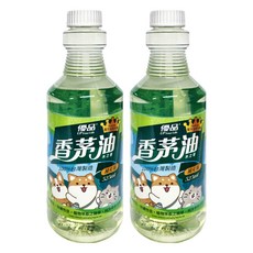 優品 香茅油 補充瓶, 525ml, 2瓶