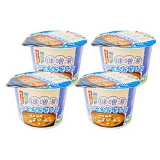CITYSOUP 城市湯杯 海鮮味噌湯 即沖即食, 21.3g, 4入