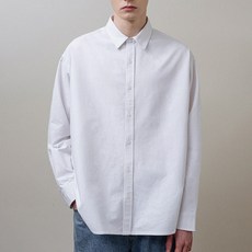 Remain Second 男士 City Boy 寬鬆版牛津襯衫