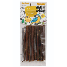 PetBest 枝條三兄弟鳥用, 10支, 黃金梨枝 深褐色