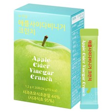 뉴트립 애플 사이다 비니거 크런치, 24g, 1개