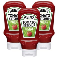 HEINZ 亨氏 醃黃瓜番茄醬, 3個, 460g