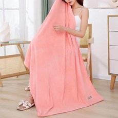 원이네 심플 바스타월, 핑크, 1개