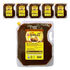 오뚜기 오쉐프 돈까스 소스, 2kg, 6개