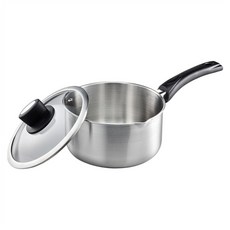 PLUS PERFECT 理想 金緻316不銹鋼單把湯鍋 附蓋, 18cm, 不鏽鋼 銀色, 1組