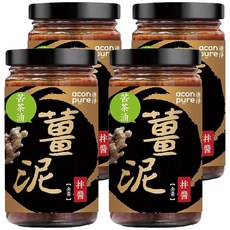 aconpure 連淨 苦茶油薑泥拌醬, 210g, 4罐