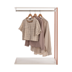 리바트 아일 드레스룸 800 낮은장 연결형 낮은옷장 방문설치, 오렌지